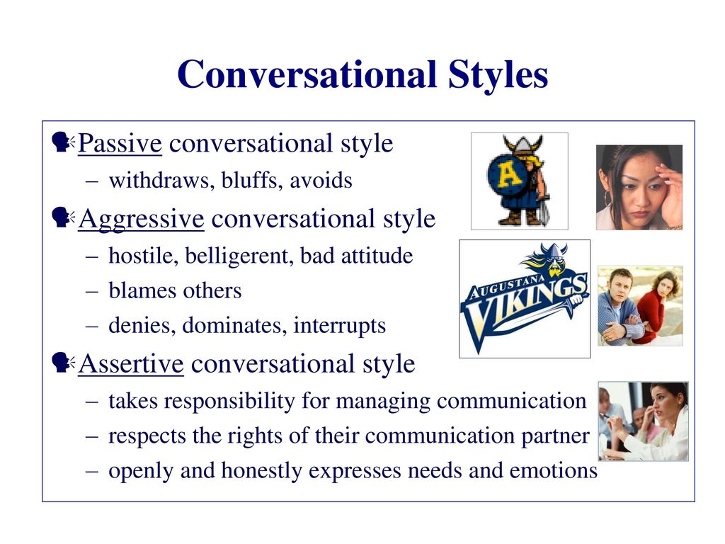 Communication Strategies Conversational Styles Chapter 7 ppt download
